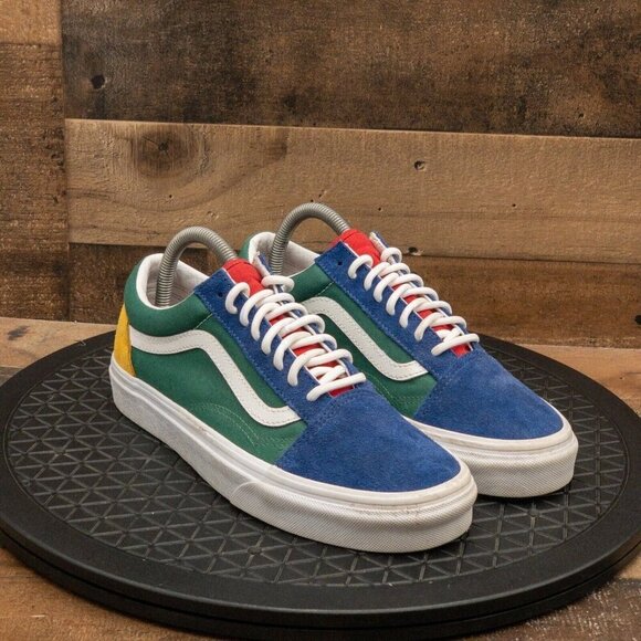 VANS OLD SKOOL YACHT CLUB MENS ATHLETIC SHOES RETRO SNEAKERS MULTICOLOR SIZE 7 - Picture 3 of 9